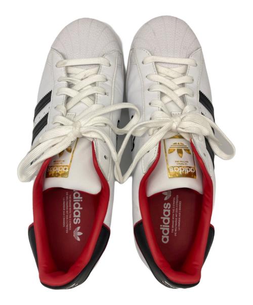 adidas（アディダス）adidas (アディダス) ローカットスニーカー ホワイト サイズ:27.5cmの古着・服飾アイテム