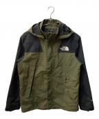 THE NORTH FACEザ ノース フェイス）の古着「NEW MOUNTAIN JACKET」｜オリーブ×ブラック