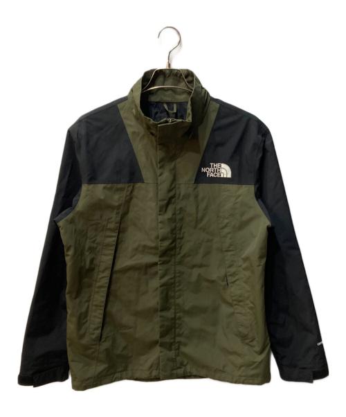 THE NORTH FACE（ザ ノース フェイス）THE NORTH FACE (ザ ノース フェイス) NEW MOUNTAIN JACKET オリーブ×ブラック サイズ:Lの古着・服飾アイテム