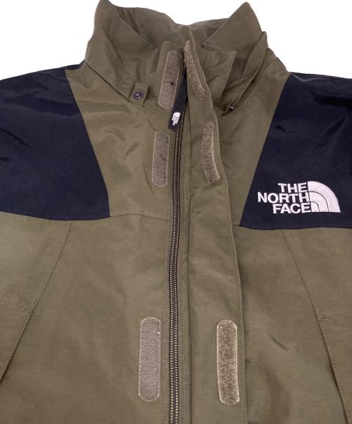 THE NORTH FACE（ザ ノース フェイス）THE NORTH FACE (ザ ノース フェイス) NEW MOUNTAIN JACKET オリーブ×ブラック サイズ:Lの古着・服飾アイテム