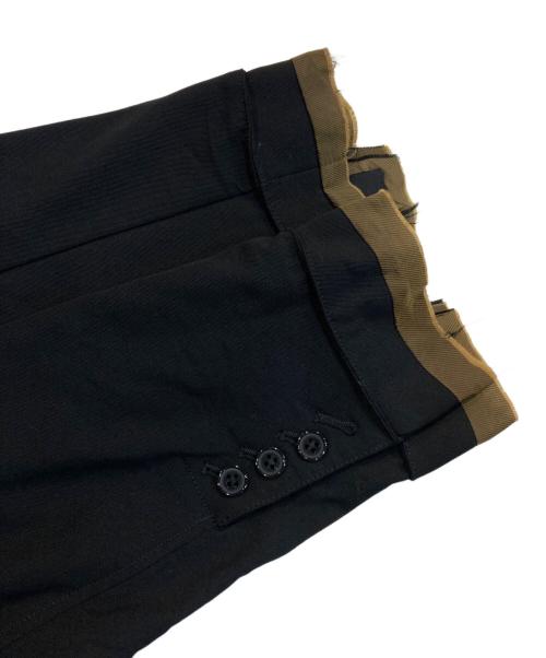 Maison MIHARA YASUHIRO（メゾン ミハラ ヤスヒロ）Maison MIHARA YASUHIRO (メゾン ミハラ ヤスヒロ) Chambray Satin Oversized Blazer ブラック サイズ:44の古着・服飾アイテム