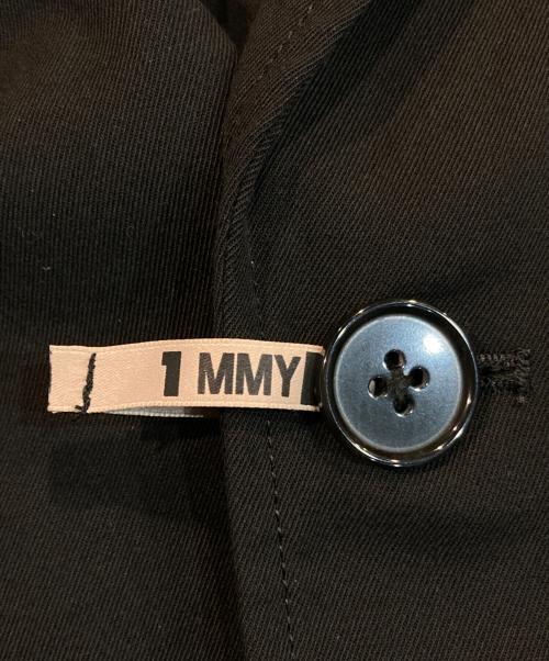 Maison MIHARA YASUHIRO（メゾン ミハラ ヤスヒロ）Maison MIHARA YASUHIRO (メゾン ミハラ ヤスヒロ) Chambray Satin Oversized Blazer ブラック サイズ:44の古着・服飾アイテム