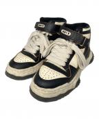 Maison MIHARA YASUHIROメゾン ミハラ ヤスヒロ）の古着「Keith ハイカットスニーカー」｜ホワイト×ブラック