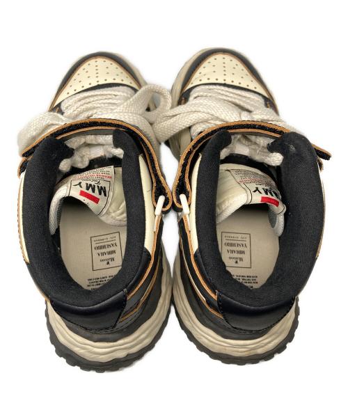 Maison MIHARA YASUHIRO（メゾン ミハラ ヤスヒロ）Maison MIHARA YASUHIRO (メゾン ミハラ ヤスヒロ) Keith ハイカットスニーカー ホワイト×ブラック サイズ:41の古着・服飾アイテム