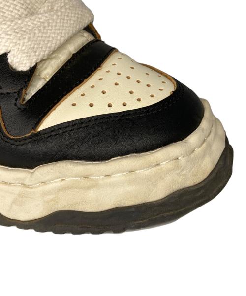 Maison MIHARA YASUHIRO（メゾン ミハラ ヤスヒロ）Maison MIHARA YASUHIRO (メゾン ミハラ ヤスヒロ) Keith ハイカットスニーカー ホワイト×ブラック サイズ:41の古着・服飾アイテム