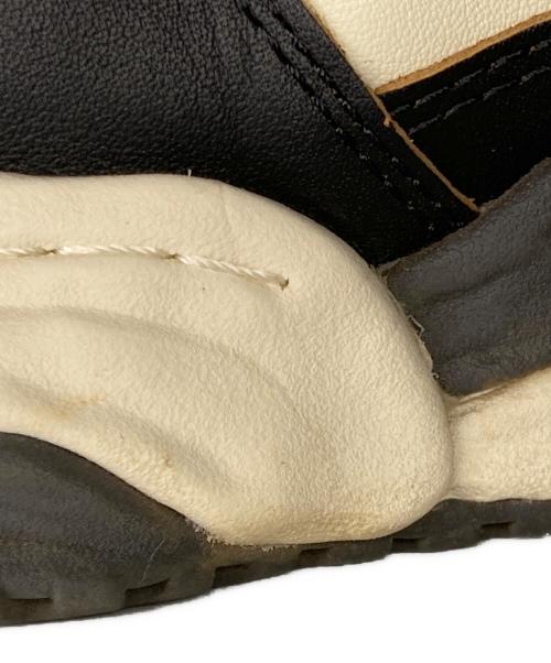 Maison MIHARA YASUHIRO（メゾン ミハラ ヤスヒロ）Maison MIHARA YASUHIRO (メゾン ミハラ ヤスヒロ) Keith ハイカットスニーカー ホワイト×ブラック サイズ:41の古着・服飾アイテム