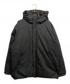 URBAN RESEARCH DOORSアーバンリサーチドアーズ）の古着「ウールブレンドラミネートダウンパーカー」｜グレー