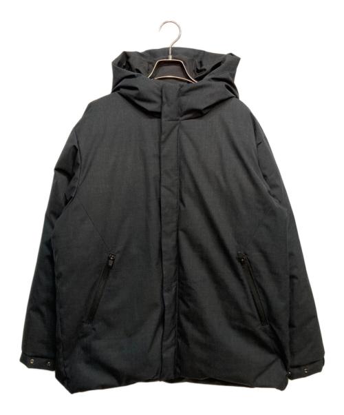 URBAN RESEARCH DOORS（アーバンリサーチドアーズ）URBAN RESEARCH DOORS (アーバンリサーチドアーズ) ウールブレンドラミネートダウンパーカー グレー サイズ:XLの古着・服飾アイテム