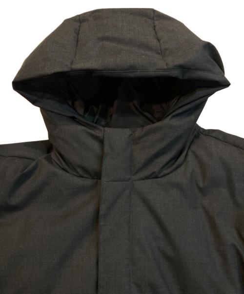 URBAN RESEARCH DOORS（アーバンリサーチドアーズ）URBAN RESEARCH DOORS (アーバンリサーチドアーズ) ウールブレンドラミネートダウンパーカー グレー サイズ:XLの古着・服飾アイテム