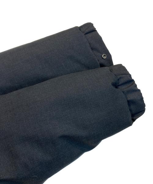 URBAN RESEARCH DOORS（アーバンリサーチドアーズ）URBAN RESEARCH DOORS (アーバンリサーチドアーズ) ウールブレンドラミネートダウンパーカー グレー サイズ:XLの古着・服飾アイテム