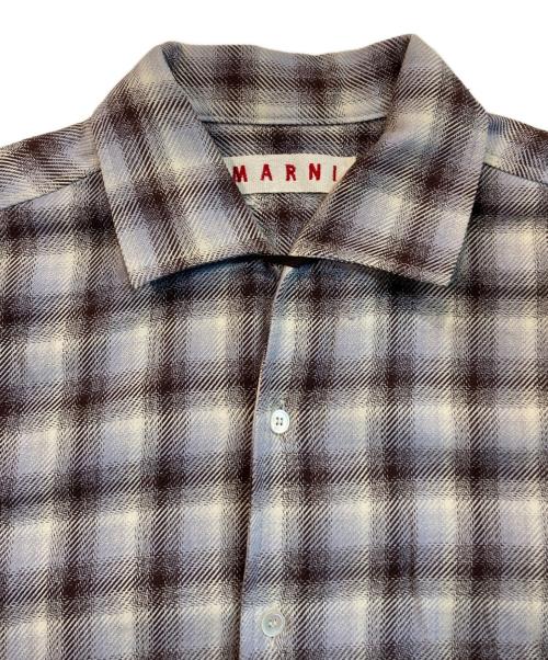 MARNI（マルニ）MARNI (マルニ) チェック シャツ ベージュ サイズ:46の古着・服飾アイテム