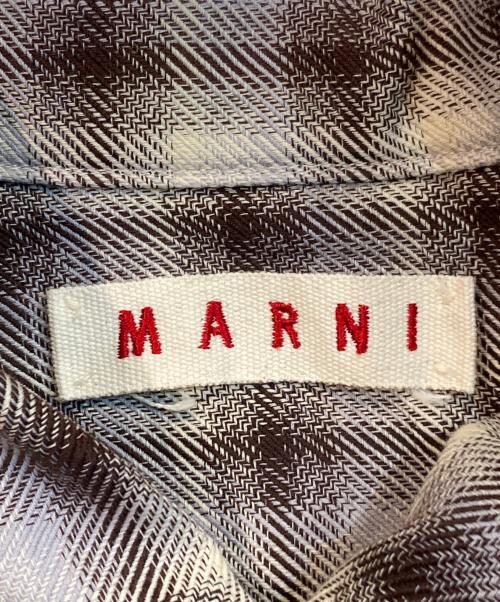 MARNI（マルニ）MARNI (マルニ) チェック シャツ ベージュ サイズ:46の古着・服飾アイテム