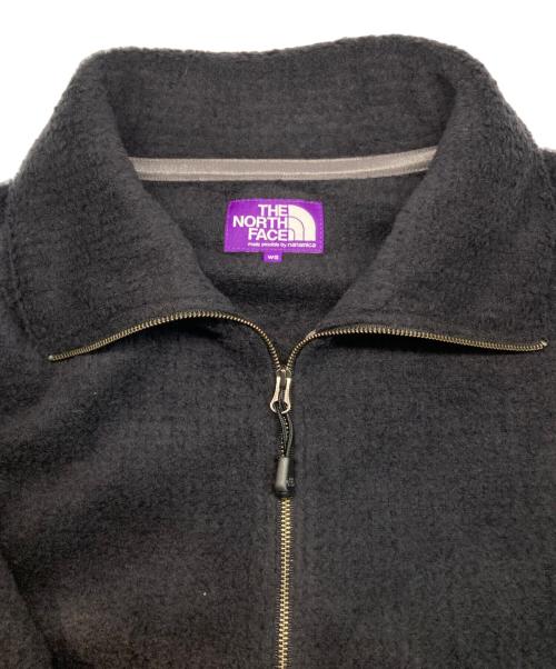 THE NORTHFACE PURPLELABEL（ザ・ノースフェイス パープルレーベル）THE NORTHFACE PURPLELABEL (ザ・ノースフェイス パープルレーベル) POLARTEC Wool Fleece Zip Up Sweater ブラック サイズ:Sの古着・服飾アイテム