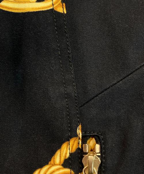 CELINE（セリーヌ）CELINE (セリーヌ) マカダム チェーン プリント ジャケット ブラック サイズ:42の古着・服飾アイテム