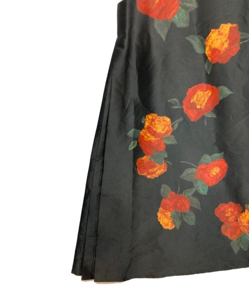 Ameri（アメリ）Ameri (アメリ) ELLIE ASYMMETRY PLEATS DRESS ブラック サイズ:S 未使用品の古着・服飾アイテム