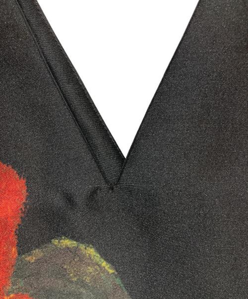 Ameri（アメリ）Ameri (アメリ) ELLIE ASYMMETRY PLEATS DRESS ブラック サイズ:S 未使用品の古着・服飾アイテム