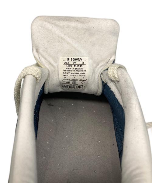 NEW BALANCE（ニューバランス）NEW BALANCE (ニューバランス) MADE in UK 1500 Sneakers ネイビー サイズ:27.5cmの古着・服飾アイテム
