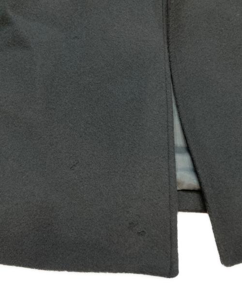 PUBLIC TOKYO（パブリックトウキョウ）PUBLIC TOKYO (パブリックトウキョウ) アシメオーバーヨークコート グレー サイズ:2の古着・服飾アイテム