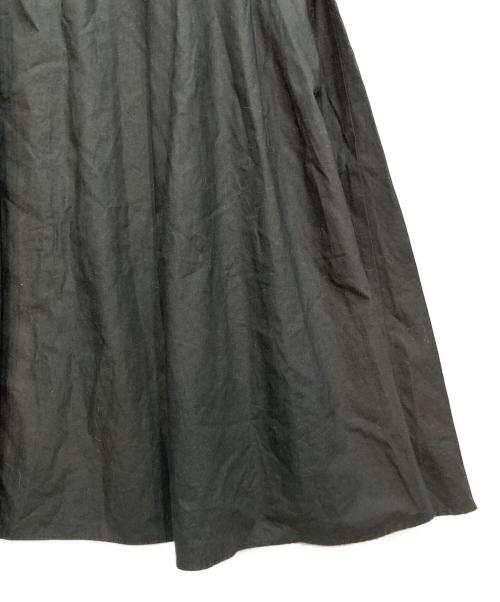 Noble（ノーブル）Noble (ノーブル) コットンルフタスショルダーカットワンピース ブラック サイズ:FREEの古着・服飾アイテム