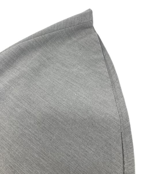 CELFORD（セルフォード）CELFORD (セルフォード) レース 切替 半袖 ワンピース グレー サイズ:38の古着・服飾アイテム