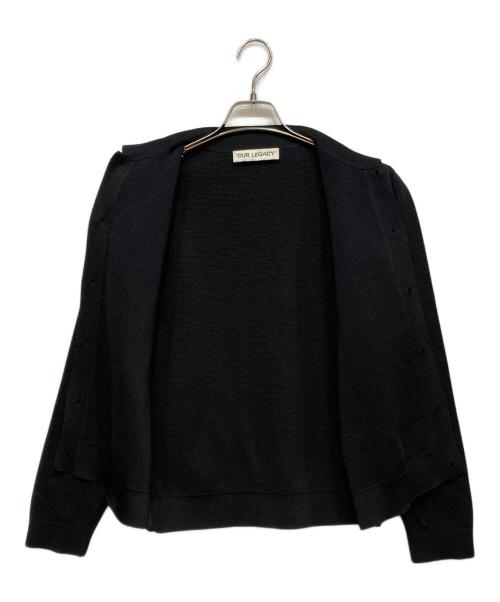 OUR LEGACY（アワーレガシー）OUR LEGACY (アワーレガシー) EVENING POLO ブラック サイズ:44の古着・服飾アイテム