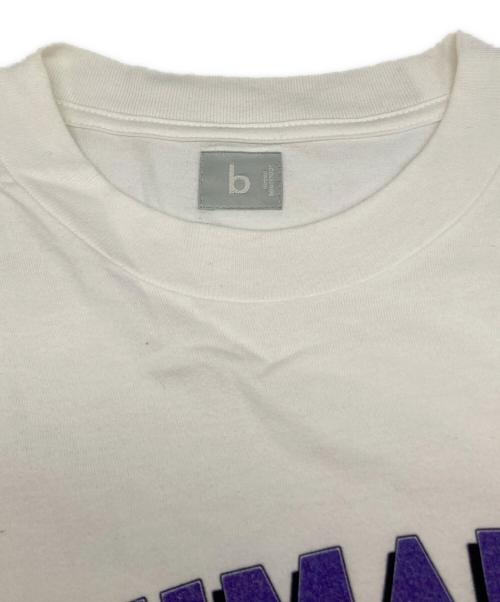 BLURHMS（ブラームス）BLURHMS (ブラームス) COVERCHORD MINIMALDUB TEE ホワイトの古着・服飾アイテム
