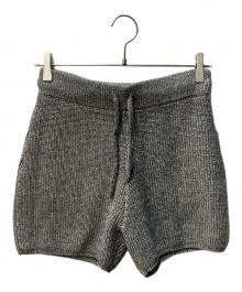 CLANE（クラネ）の古着「KNIT SHORT PANTS」｜グレー