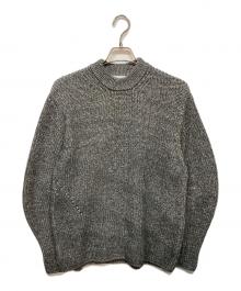 CLANE（クラネ）の古着「OVER FORM SLEEVE KNIT TOPS」｜グレー