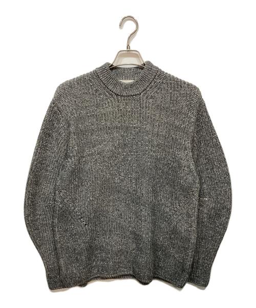 CLANE（クラネ）CLANE (クラネ) OVER FORM SLEEVE KNIT TOPS グレー サイズ:1の古着・服飾アイテム