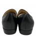 中古・古着 CLANE (クラネ) SIDE CUT STACKED HEEL FLAT SHOES ブラック サイズ:37：11000円