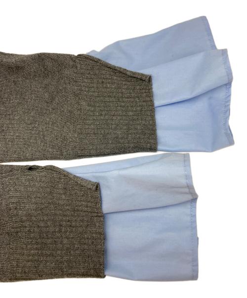 eimy istoire（エイミーイストワール）eimy istoire (エイミーイストワール) Attached collar カーディガン グレー サイズ:FREEの古着・服飾アイテム