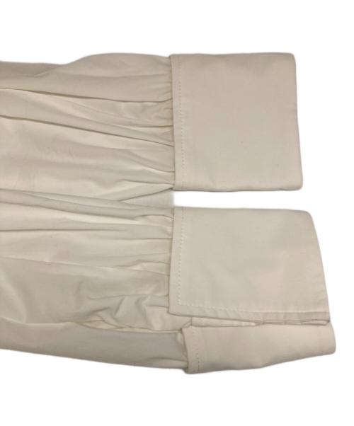 eimy istoire（エイミーイストワール）eimy istoire (エイミーイストワール) ボリュームティアード ミニワンピース ホワイト サイズ:FREEの古着・服飾アイテム