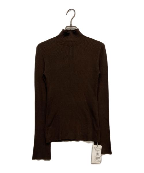 Snidel（スナイデル）Snidel (スナイデル) 2wayハイネックプルオーバー ブラウン サイズ:FREE 未使用品の古着・服飾アイテム