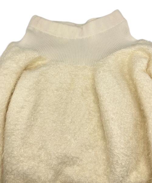 CFCL（シーエフシーエル）CFCL (シーエフシーエル) POTTERY LUXE SKIRT ポッテリーリュクススカート ホワイトの古着・服飾アイテム