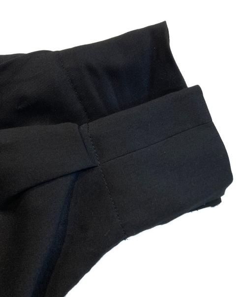 ESTNATION（エストネーション）ESTNATION (エストネーション) ダブルクロスVネックワンピース ブラック サイズ:38の古着・服飾アイテム