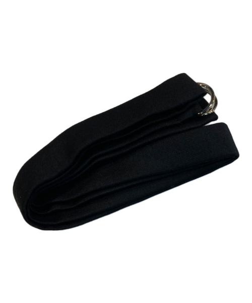 ESTNATION（エストネーション）ESTNATION (エストネーション) ダブルクロスVネックワンピース ブラック サイズ:38の古着・服飾アイテム