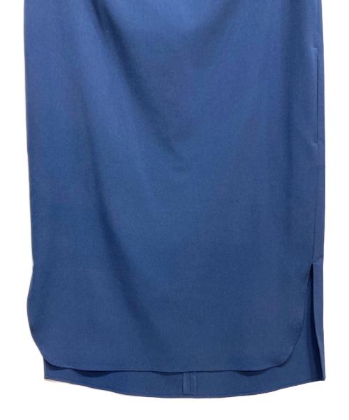 BARNEYS NEWYORK（バーニーズ・ニューヨーク）BARNEYS NEWYORK (バーニーズ・ニューヨーク) ノースリーブワンピース ブルー サイズ:36の古着・服飾アイテム