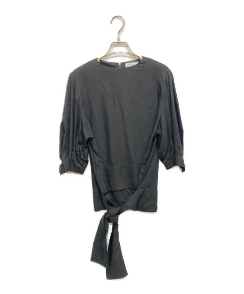 HYKE（ハイク）HYKE (ハイク) 半袖 ブラウス ブラック サイズ:1の古着・服飾アイテム