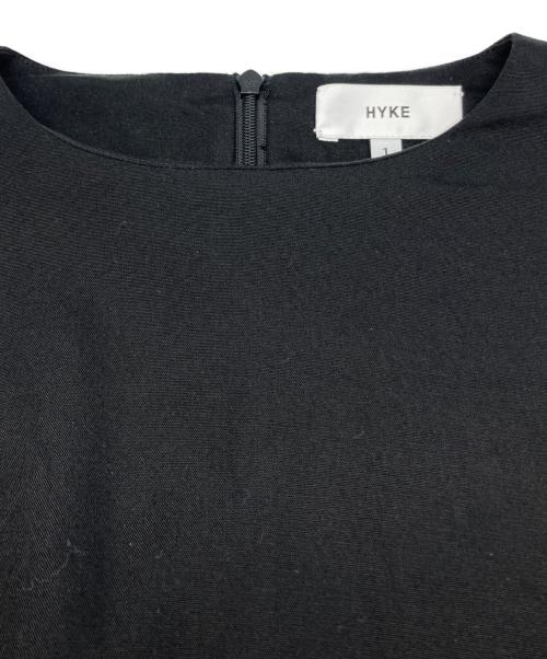 HYKE（ハイク）HYKE (ハイク) 半袖 ブラウス ブラック サイズ:1の古着・服飾アイテム