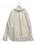 JUN MIKAMI (ジュン ミカミ) プリーツカラーシャツ ホワイト サイズ:FREE：18000円
