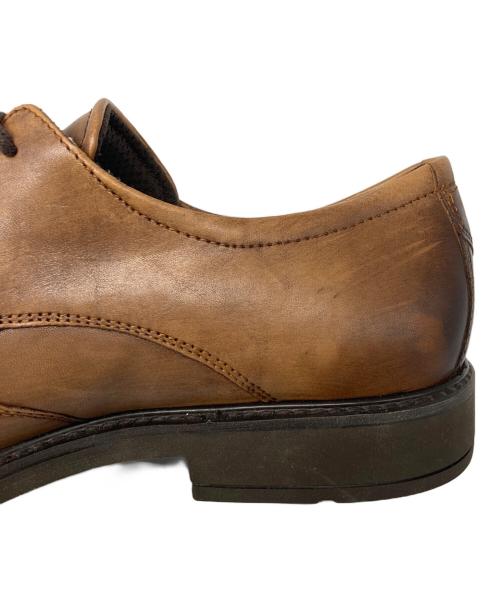 ECCO（エコー）ECCO (エコー) メダリオンウィングチップシューズ ブラウン サイズ:24.5cmの古着・服飾アイテム