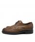 ECCO (エコー) メダリオンウィングチップシューズ ブラウン サイズ:24.5cm：5000円