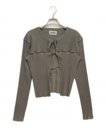 kotohayokozawa×STUDIOUS（コトハヨコザワ×ステュディオス）の古着「シュリンクカーディガン」｜グレー