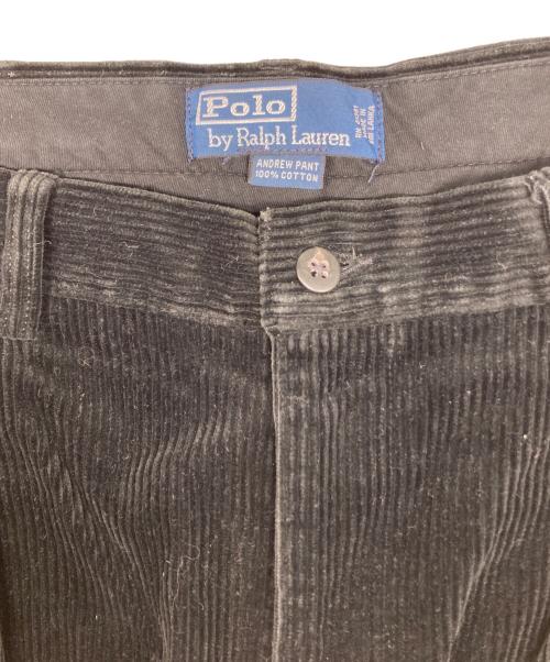 POLO RALPH LAUREN（ポロ・ラルフローレン）POLO RALPH LAUREN (ポロ・ラルフローレン) CORDUROY ANDREW PANT ブラック サイズ:W34×L30の古着・服飾アイテム
