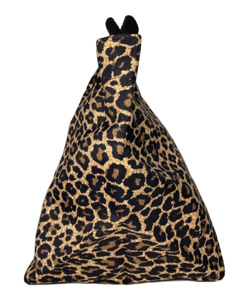 Herve Chapelier（エルベシャプリエ）Herve Chapelier (エルベシャプリエ) レオパード舟形ハンドバッグ ベージュ サイズ:サイズ詳細参照の古着・服飾アイテム