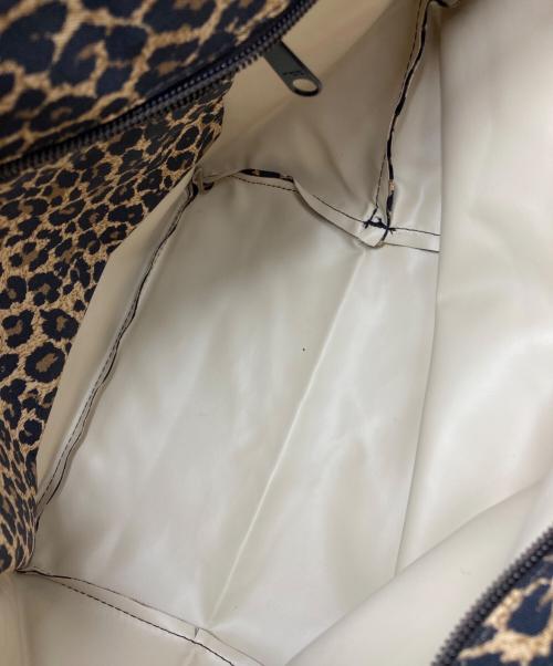 Herve Chapelier（エルベシャプリエ）Herve Chapelier (エルベシャプリエ) レオパード舟形ハンドバッグ ベージュ サイズ:サイズ詳細参照の古着・服飾アイテム