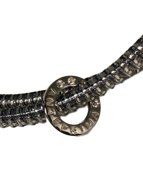 ANTEPRIMA（アンテプリマ）ANTEPRIMA (アンテプリマ) STANDARD II バスケットバッグ シルバー サイズ:サイズ詳細参照の古着・服飾アイテム