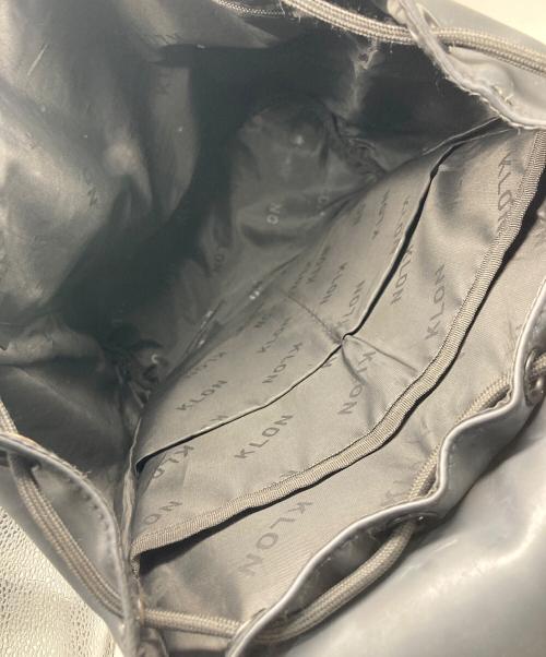 KLON（クローン）KLON (クローン) RUCK SACK-TRA ブラックの古着・服飾アイテム