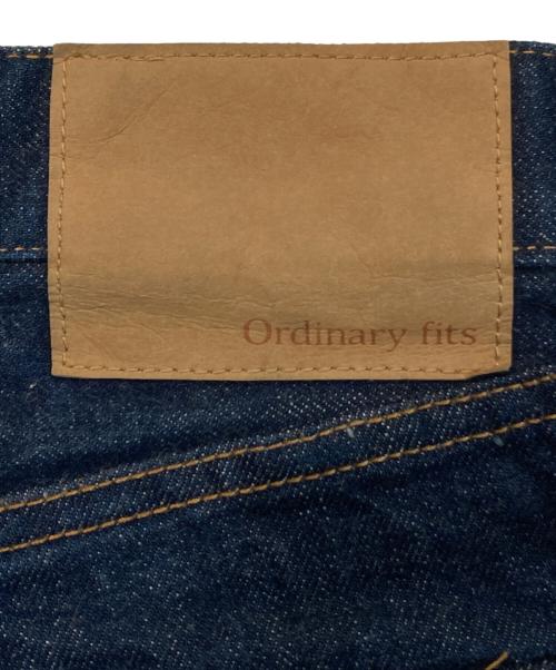 ordinary fits（オーディナリーフィッツ）ordinary fits (オーディナリーフィッツ) セルビッチデニムパンツ インディゴ サイズ:81ｃｍ（W32）の古着・服飾アイテム