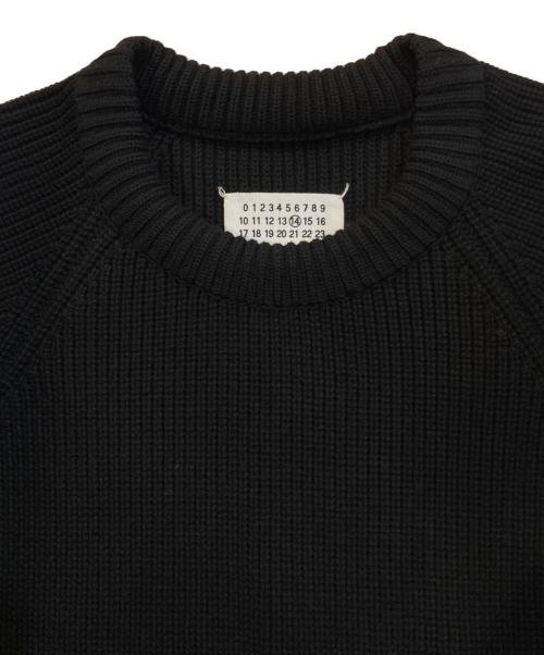 Maison Margiela（メゾンマルジェラ）Maison Margiela (メゾンマルジェラ) AZE P/O KNIT ブラック サイズ:Sの古着・服飾アイテム